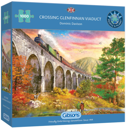 Crossing Glenfinnan Viaduct (1000), GIB-G6365 van Boosterbox te koop bij Speldorado !