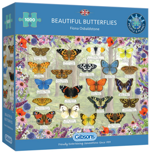 Beautiful Butterflies (1000)