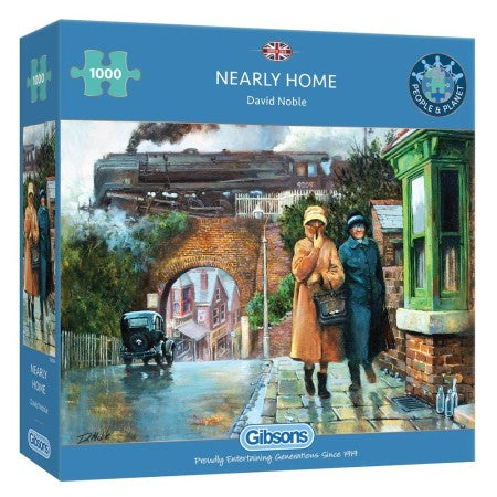 Dit is een foto van het spel Nearly Home te koop bij Speldorado Spellenwinkel Delft