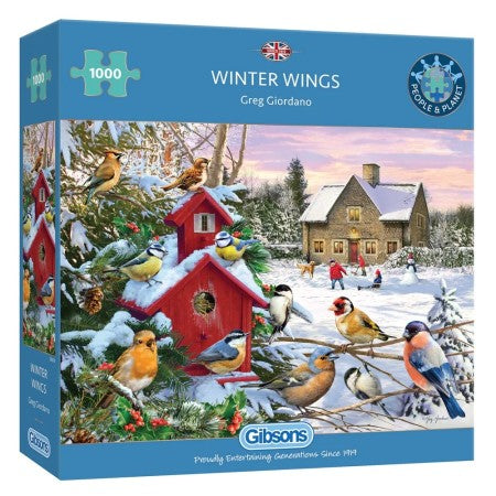 Dit is een foto van het spel Winter Wings te koop bij Speldorado Spellenwinkel Delft