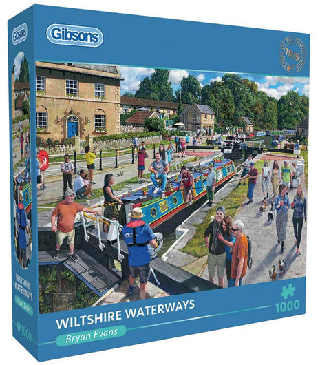 Ravensburger puzzel "Bootshäuser in Smögen, Schweden" - 100 XXL stukjes