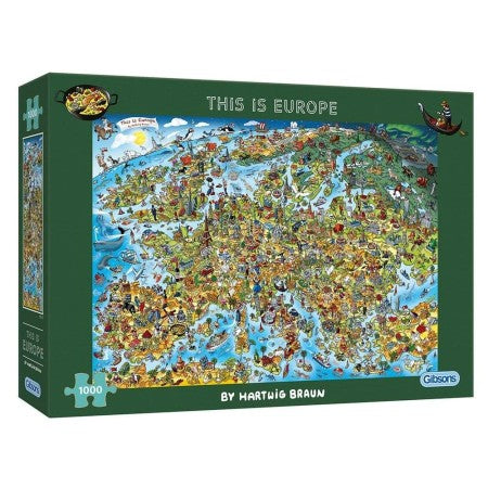 Dit is een foto van het spel This is Europe te koop bij Speldorado Spellenwinkel Delft