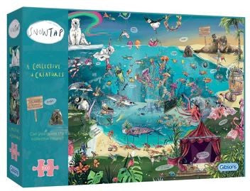 Dit is een foto van het spel A Collective of Creatures te koop bij Speldorado Spellenwinkel Delft