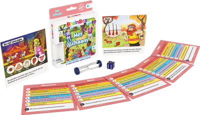 Dit is een foto van het spel Brainbox Pocket Het lichaam te koop bij Speldorado Spellenwinkel Delft