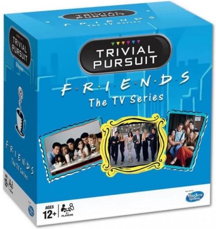 Trivial Pursuit Friends Bitesize (Engels) – party bordspel – 2 tot 4 spelers