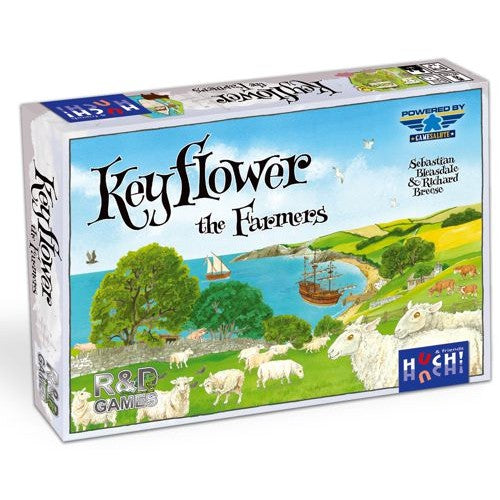 Dit is een foto van het spel Keyflower Uitbreiding The Farmers te koop bij Speldorado Spellenwinkel Delft