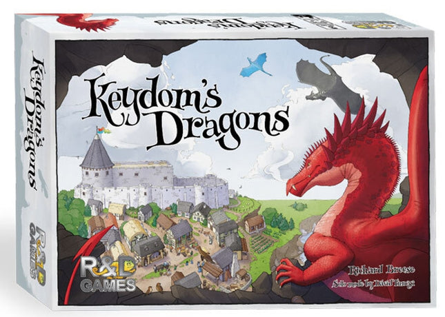 Dit is een foto van het spel Keydom's Dragons te koop bij Speldorado Spellenwinkel Delft