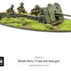 Dit is een foto van het spel British Army 17 Pounder Anti Tank Gun te koop bij Speldorado Spellenwinkel Delft