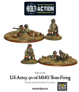 Bolt Action - US ARMY 30 CAL MMG TEAM FIRING - EN