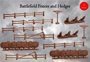Terrain Crate - Battlefield Fences & Hedges, 26173 van Blackfire te koop bij Speldorado !