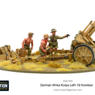 Dit is een foto van het spel Afrika Korps LeFH 18 10.5cm Medium Artillery te koop bij Speldorado Spellenwinkel Delft