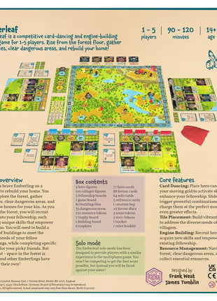 Dit is een foto van het spel Emberleaf te koop bij Speldorado Spellenwinkel Delft