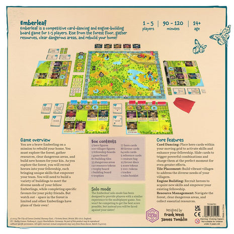 Dit is een foto van het spel Emberleaf te koop bij Speldorado Spellenwinkel Delft