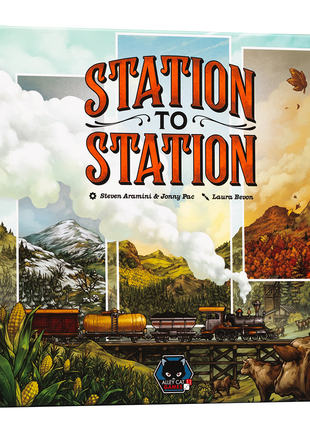 Station to Station – strategisch bordspel – 2 tot 4 spelers