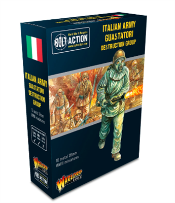 Bolt Action - ITALIAN ARMY GUASTATORI DESTRUCTION GROUP - EN