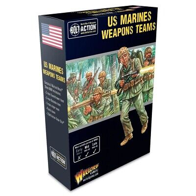 US Marine Corps Weapons Teams voor Bolt Action - amerikanen infantry schaal 1:58 miniatuur