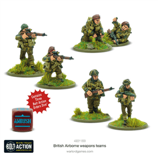 Dit is een foto van het spel British Airborne Weapons Teams te koop bij Speldorado Spellenwinkel Delft