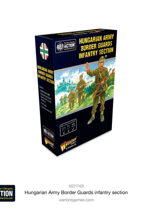 Hungarian Army Border Guards Infantry Section - EN voor Bolt Action - hongaren infantry schaal 1:58 miniatuur