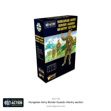 Hungarian Army Border Guards Infantry Section - EN voor Bolt Action - hongaren infantry schaal 1:58 miniatuur