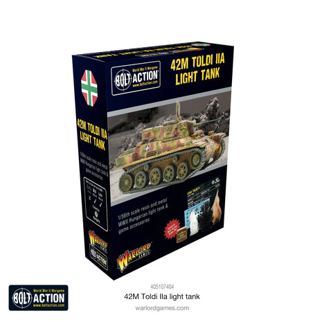Hungarian 42M Toldi 2A Light Tank - EN voor Bolt Action - hongaren vehicle schaal 1:58 miniatuur