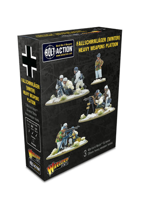 Winter Fallschirmjäger Heavy Weapons Platoon - EN voor Bolt Action - duitsers infantry schaal 1:58 miniatuur
