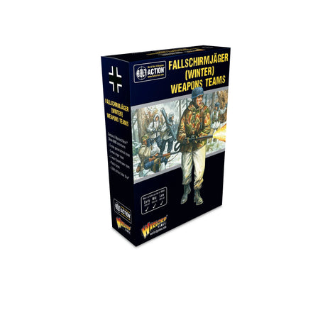 Winter Fallschirmjäger Weapons Teams - EN voor Bolt Action - duitsers infantry schaal 1:58 miniatuur