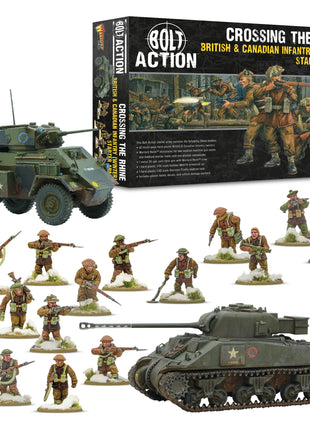 British & Canadian Infantry (Winter) Starter Army "Crossing The Rhine"