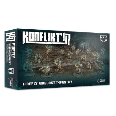 Konflikt '47 Firefly Airborne Infantry - EN voor Bolt Action - 0 0 schaal 1:58 miniatuur