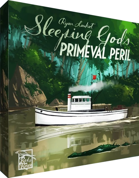 Sleeping Gods Primeval Peril – strategisch bordspel – 1 tot 2 spelers