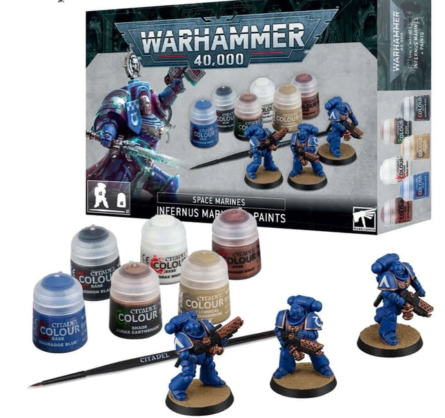 Infer S/M + Paints Eng/Spa/Port/Latv/Rom - Space Marines