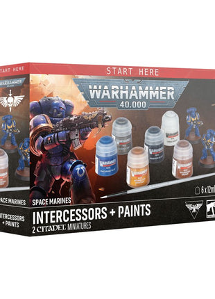 Space Marines: Intercessors + Paints