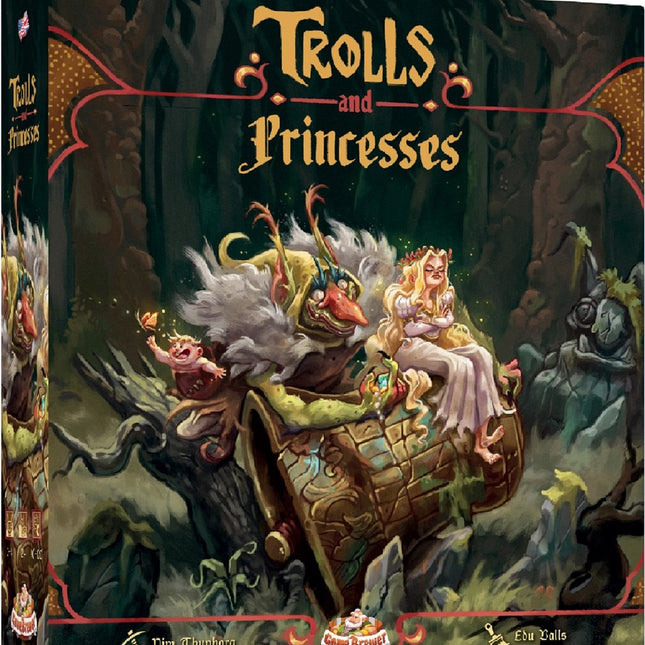 Dit is een foto van het spel Trolls & Princesses te koop bij Speldorado Spellenwinkel Delft