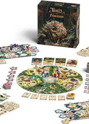 Dit is een foto van het spel Trolls & Princesses te koop bij Speldorado Spellenwinkel Delft