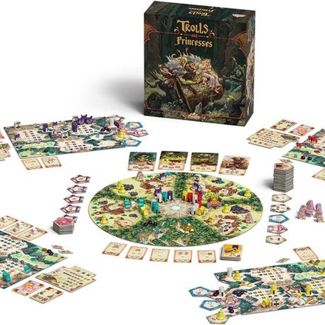 Dit is een foto van het spel Trolls & Princesses te koop bij Speldorado Spellenwinkel Delft