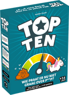 Top Ten NL – party kaartspel – 4 tot 8 spelers