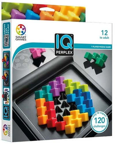 Dit is een foto van het spel IQ Perplex - IQ Plus - Smart games te koop bij Speldorado Spellenwinkel Delft