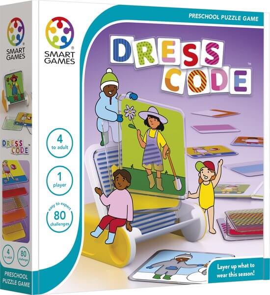 Dit is een foto van het spel Dress Code (80 opdrachten) te koop bij Speldorado Spellenwinkel Delft