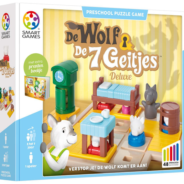 De Wolf & de 7 Geitjes- Preschool - Smart games