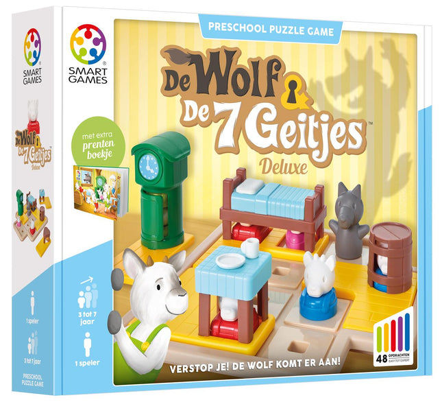 De Wolf & de 7 Geitjes- Preschool - Smart games