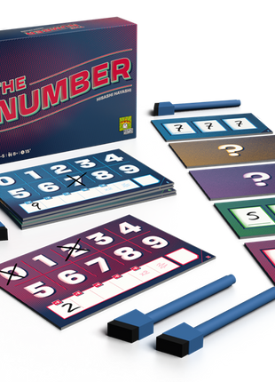 Dit is een foto van het spel The Number - EN te koop bij Speldorado Spellenwinkel Delft