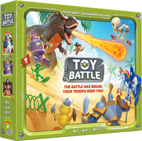 Toy Battle EN – gezellig bordspel – 2 spelers