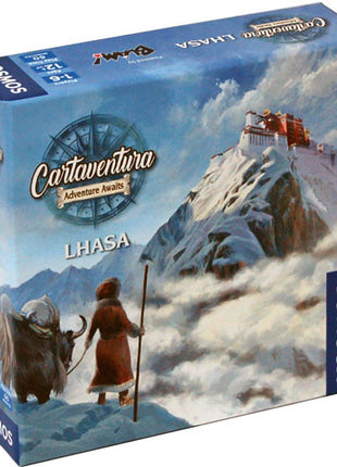 Cartaventura - Lhasa – strategisch bordspel – 1 tot 6 spelers