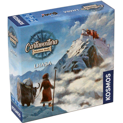 Cartaventura - Lhasa – strategisch bordspel – 1 tot 6 spelers