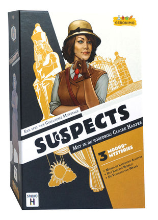 Suspects – strategisch bordspel – 2 tot 6 spelers