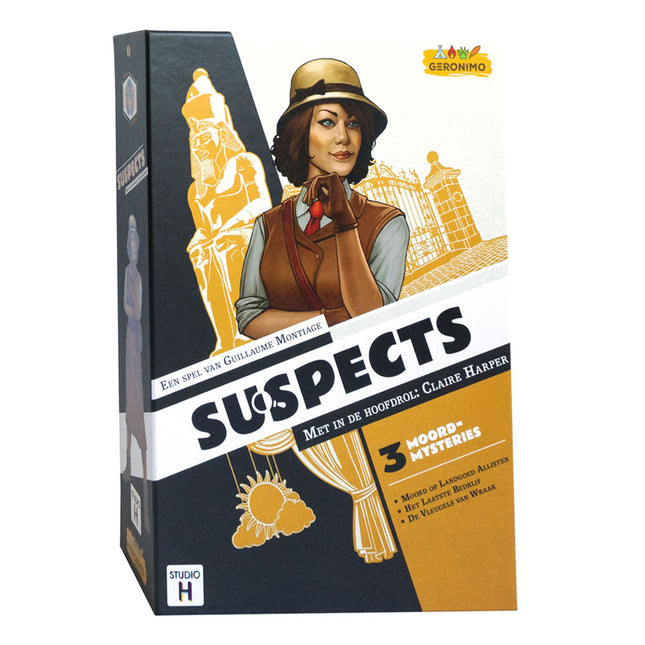 Dit is een foto van het spel Suspects te koop bij Speldorado Spellenwinkel Delft