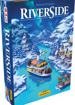 Dit is een foto van het spel Riverside te koop bij Speldorado Spellenwinkel Delft