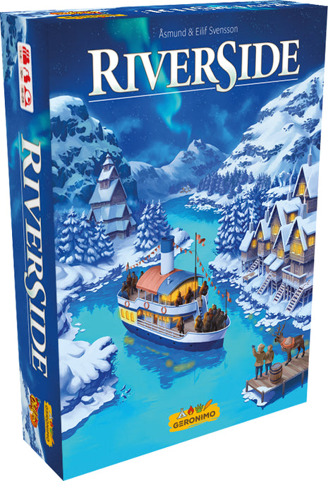 Dit is een foto van het spel Riverside te koop bij Speldorado Spellenwinkel Delft