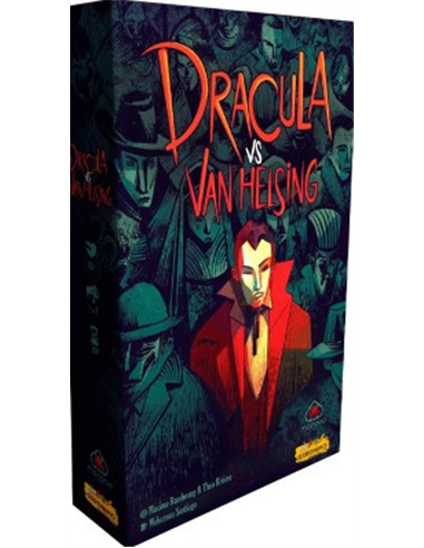 Dit is een foto van het spel Dracula VS Van Helsing te koop bij Speldorado Spellenwinkel Delft
