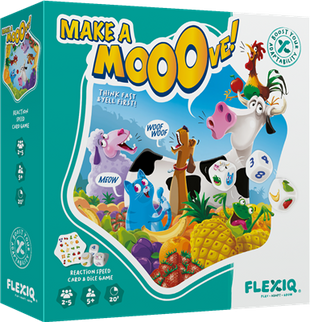Make a Mooove! NL – dobbelspel voor kinderen Vanaf 5 jaar
