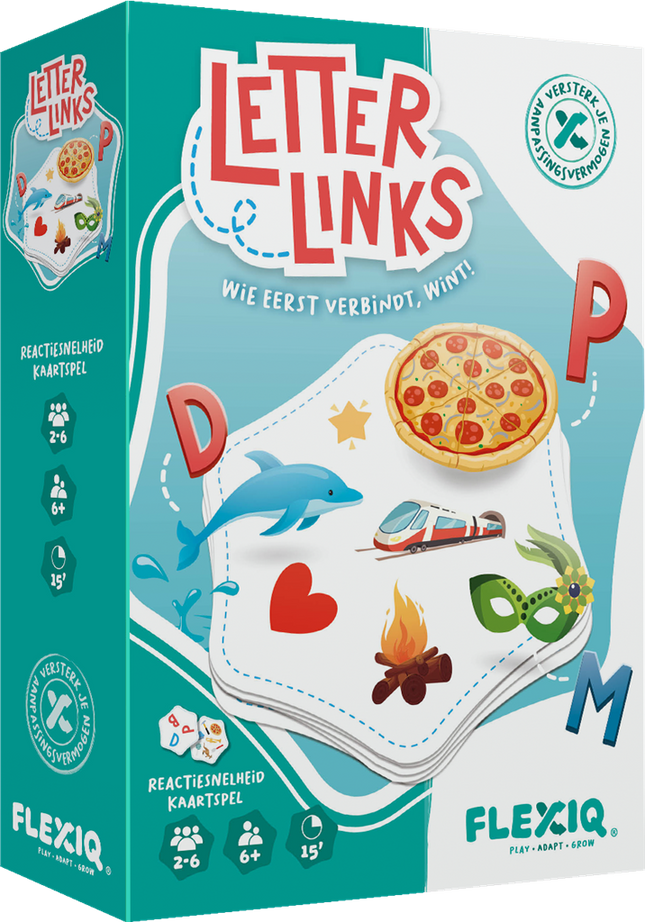 Dit is een foto van het spel Letter Links te koop bij Speldorado Spellenwinkel Delft